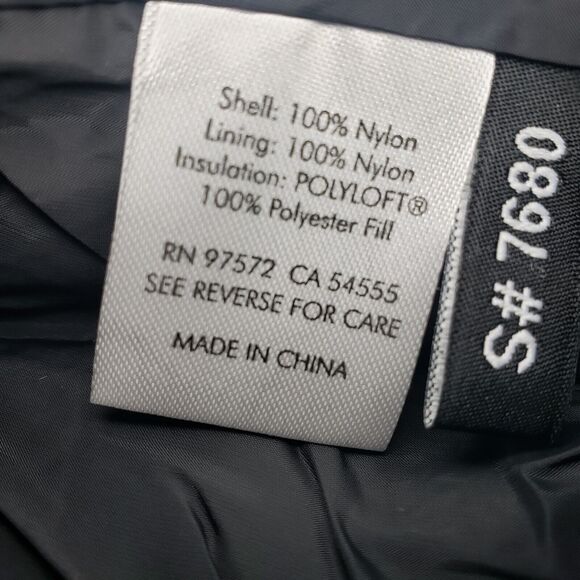 Landway Puffer Jacket Mens 4XL Encore Boston Harbor Gray Nylon Polyloft Insulate - Picture 7 of 15